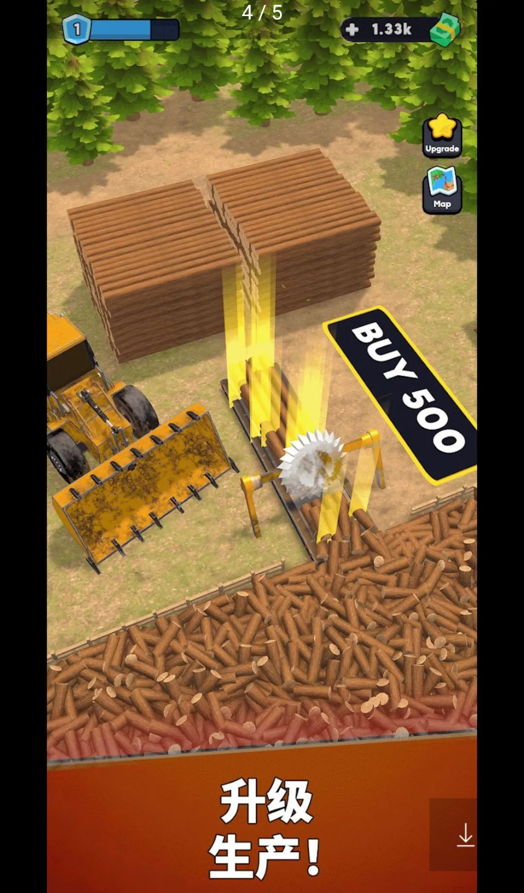 Lumber Chopper��Ϸ(ľ������ģ����Ϸ)v55.2.0 �ֻ����ͼ2