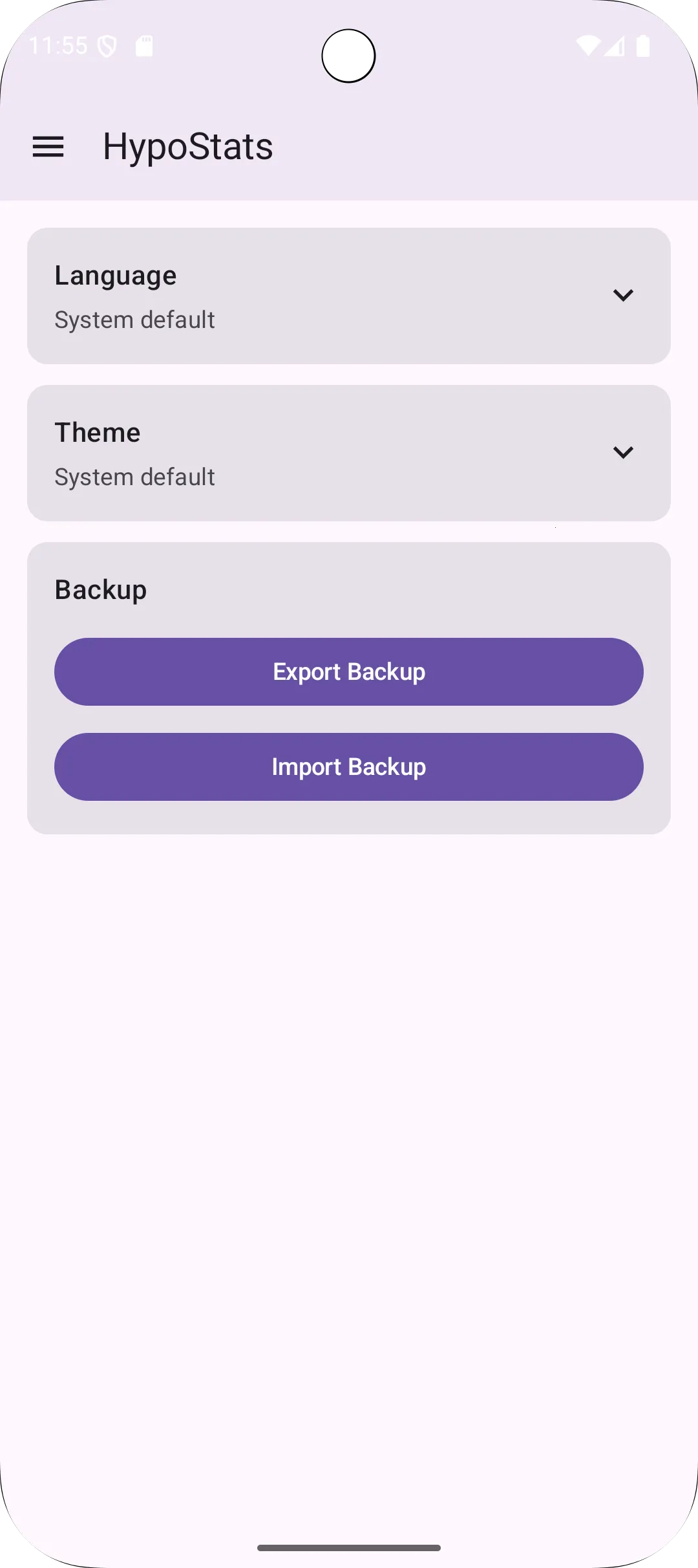 HypoStats: Log Your Hypos(��Ѫ�Ǽ�¼Ӧ��)v0.5.8 �ֻ����ͼ1