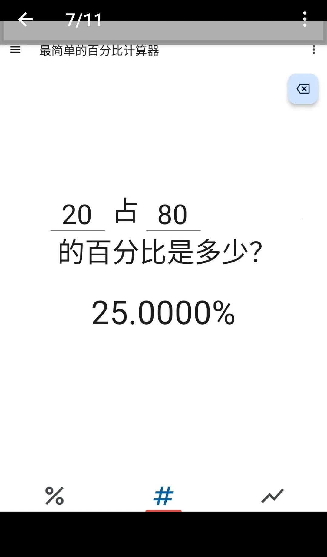 ����ٷֱȼ��������°�׿��